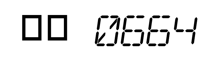 Digital dream Skew  Скачать бесплатные шрифты