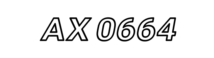 Asimov Wide Outline Italic  Скачать бесплатные шрифты