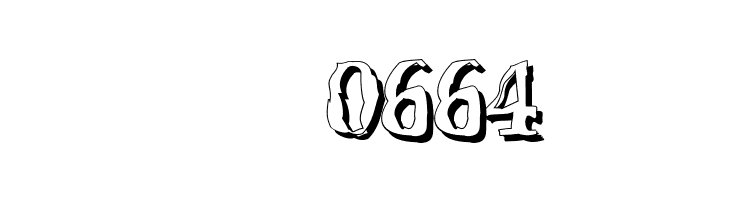 BONKERS - shadow  Скачать бесплатные шрифты