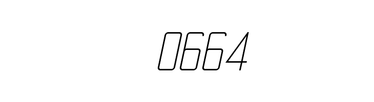 TheMatic Light Italic  Скачать бесплатные шрифты