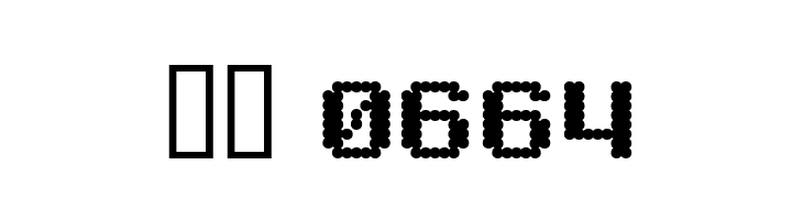 6809chargen  Скачать бесплатные шрифты