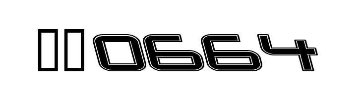 Outer Limits Extended Italic  Скачать бесплатные шрифты