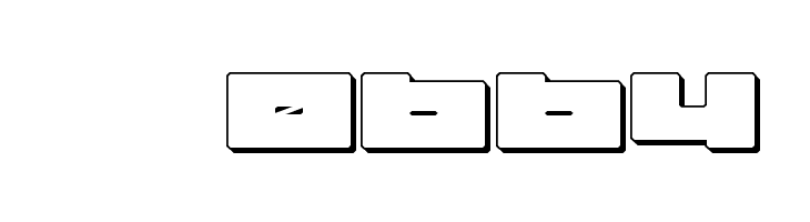 Bad Axe 3D  Скачать бесплатные шрифты