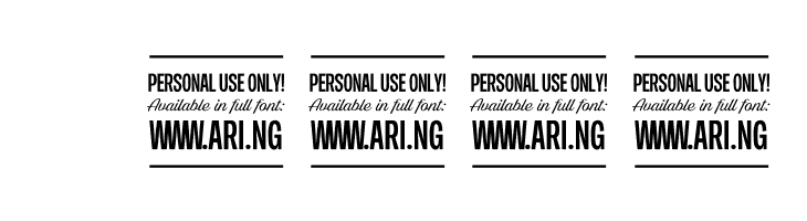 Airways PERSONAL USE ONLY  Скачать бесплатные шрифты