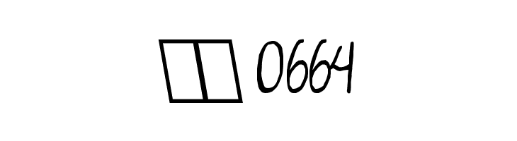 Wonky Printed  Скачать бесплатные шрифты