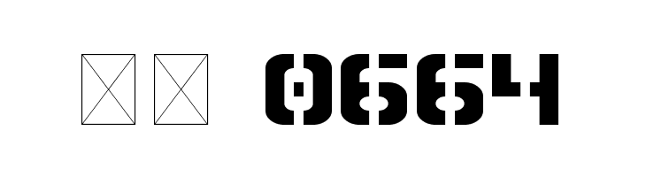 Zoia Stencil Regular  Скачать бесплатные шрифты