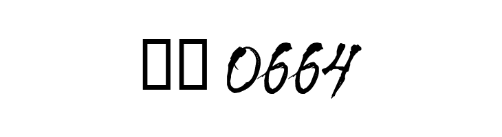 CF La Sorciere Noire Regular  Скачать бесплатные шрифты