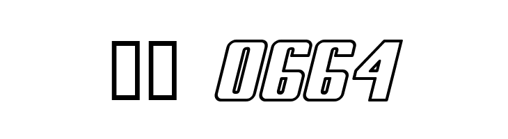 My Puma Oblique Outlined  Скачать бесплатные шрифты