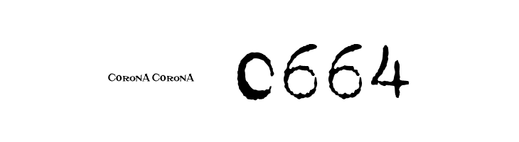Corona 3 Typewriter  Скачать бесплатные шрифты