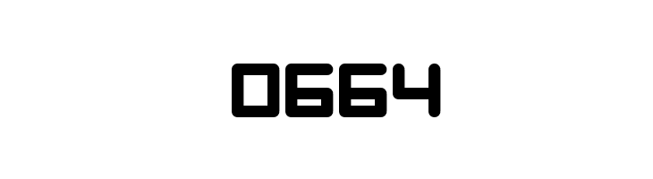 Pluto 0 Regular  Скачать бесплатные шрифты