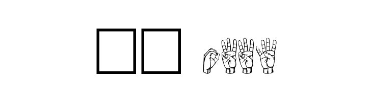 Gallaudet Regular  Скачать бесплатные шрифты