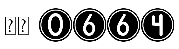 DJB Pokey Dots  Скачать бесплатные шрифты