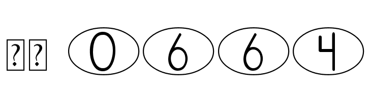 DJB Standardized Test Oval  Скачать бесплатные шрифты