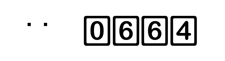 D3 RoundSquarism  Скачать бесплатные шрифты