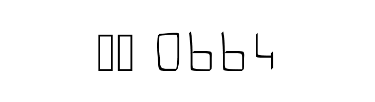 CLOCK  Скачать бесплатные шрифты