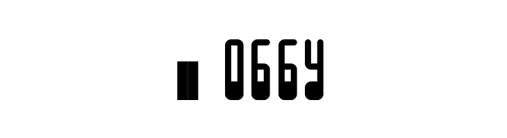 Microchip Regular  Скачать бесплатные шрифты