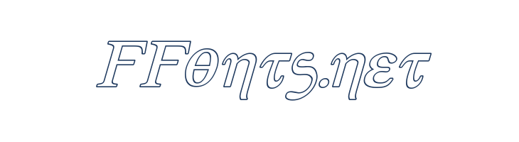 Achilles Outline Italic font — Lorem ipsum body text preview