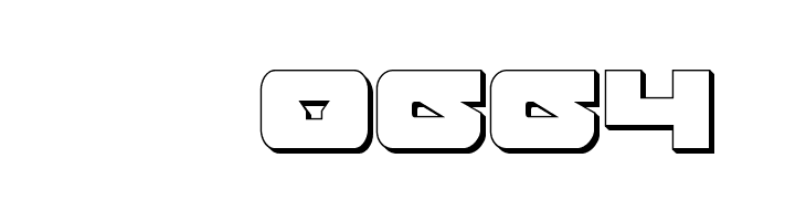 Banjin 3D  Скачать бесплатные шрифты