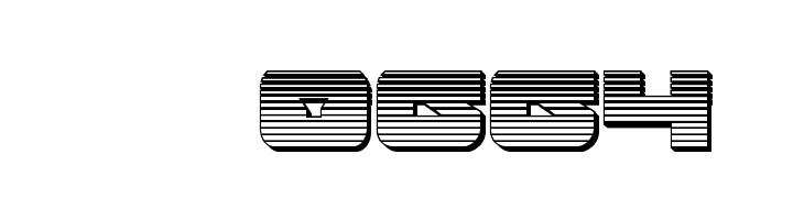 Banjin Chrome  Скачать бесплатные шрифты