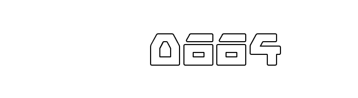 Command Override Outline  Скачать бесплатные шрифты