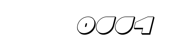 Disco Deck 3D Italic  Скачать бесплатные шрифты