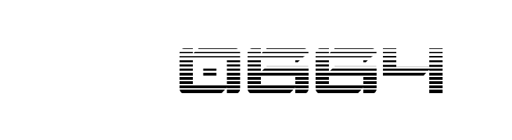 Laser Wolf Gradient  Скачать бесплатные шрифты