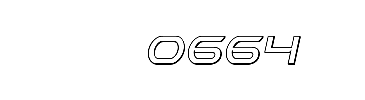 Promethean Outline Italic  Скачать бесплатные шрифты