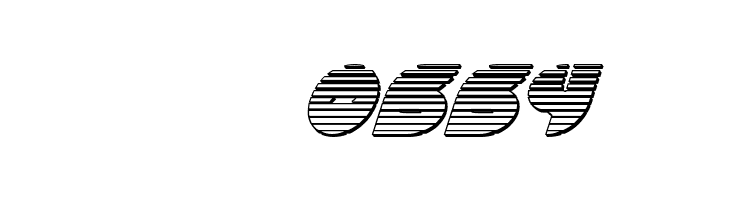 Puff Angel Chrome Italic  Скачать бесплатные шрифты