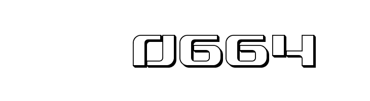 Range Paladin 3D  Скачать бесплатные шрифты