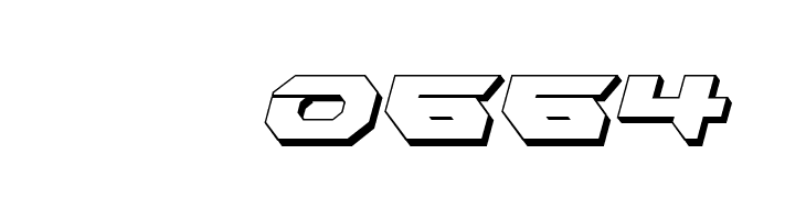 Royal Samurai 3D Italic  Скачать бесплатные шрифты