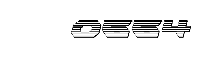 Royal Samurai Chrome Italic  Скачать бесплатные шрифты