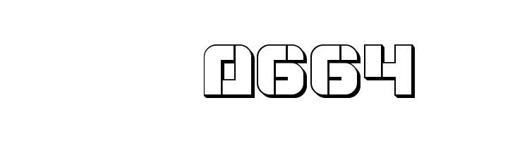 Super Submarine 3D  Скачать бесплатные шрифты