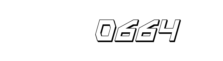 Terra Firma 3D Italic  Скачать бесплатные шрифты