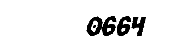 Terror Babble Mangled Italic  Скачать бесплатные шрифты