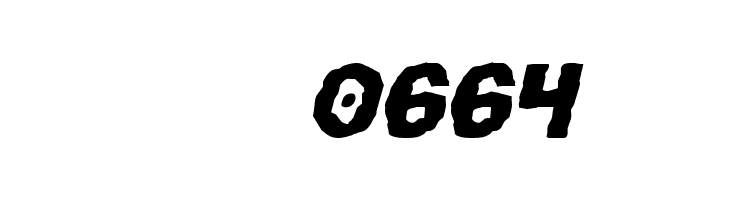 Terror Babble Expanded Italic  Скачать бесплатные шрифты