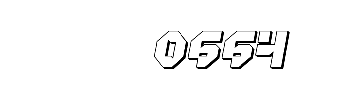 Tokyo Drifter 3D  Скачать бесплатные шрифты