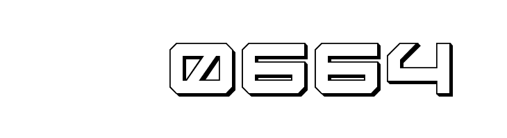 U.S.S. Dallas 3D  Скачать бесплатные шрифты