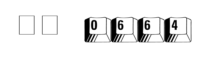 Carr Keys  Скачать бесплатные шрифты