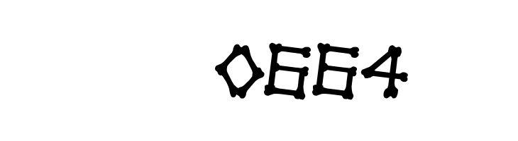 xBONES Rotated 2  Скачать бесплатные шрифты