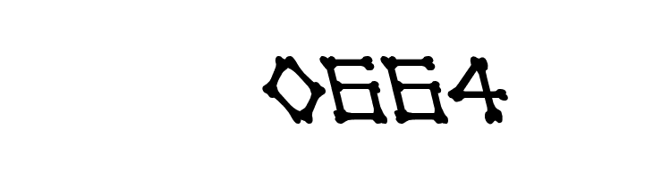 xBONES Leftalic  Скачать бесплатные шрифты