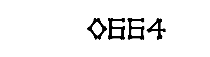 xBONES  Скачать бесплатные шрифты