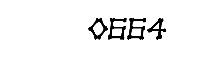 xBONES Semi-Italic  Скачать бесплатные шрифты