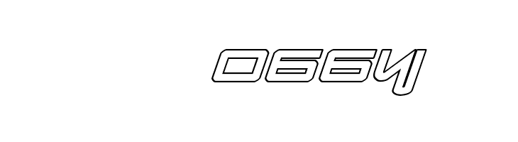 Xephyr Outline Italic  Скачать бесплатные шрифты