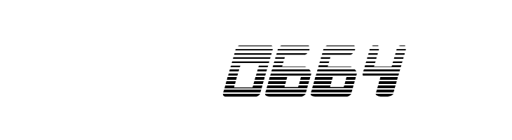 Xped Gradient Italic  Скачать бесплатные шрифты