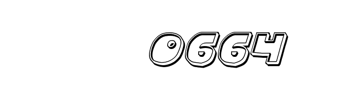 Zounderkite Engraved Italic  Скачать бесплатные шрифты