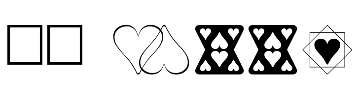 Heart Things  Скачать бесплатные шрифты