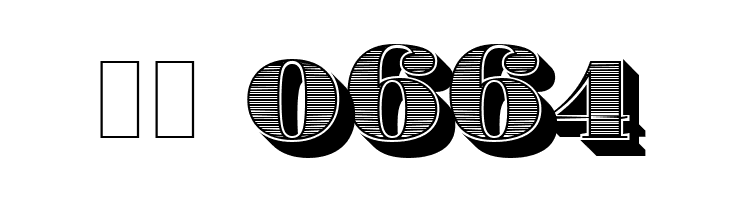 Fat Flamingo5 Woodcut Black  Скачать бесплатные шрифты