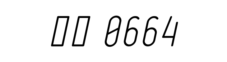 Ruler Light Italic  Скачать бесплатные шрифты