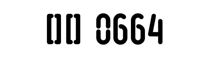 Ruler Stencil Heavy  Скачать бесплатные шрифты