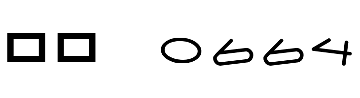 7 days rotated  Скачать бесплатные шрифты